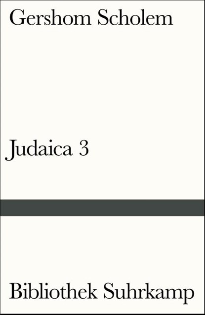 Judaica III, Gershom Scholem - Paperback - 9783518240632