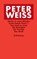 Werke in sechs Bänden, Peter Weiss - Paperback - 9783518241165