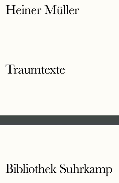 Traumtexte, Heiner Müller - Paperback - 9783518242209