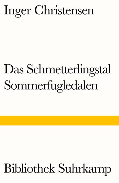 Das Schmetterlingstal. Ein Requiem, Inger Christensen - Paperback - 9783518242865