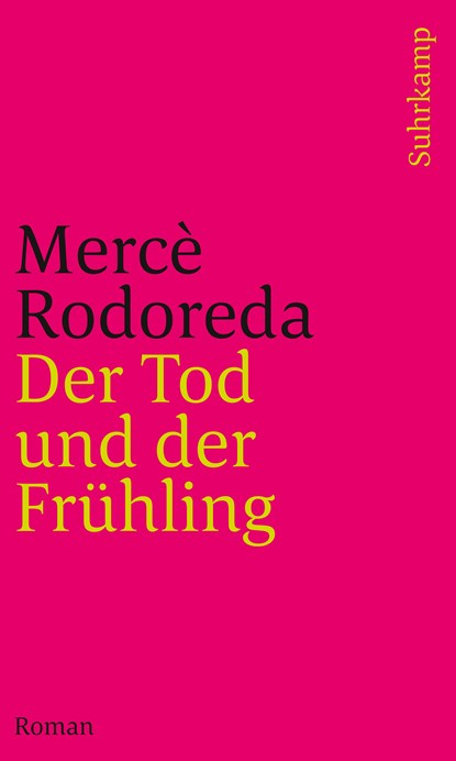 Der Tod und der Frühling, Mercè Rodoreda - Paperback - 9783518242872