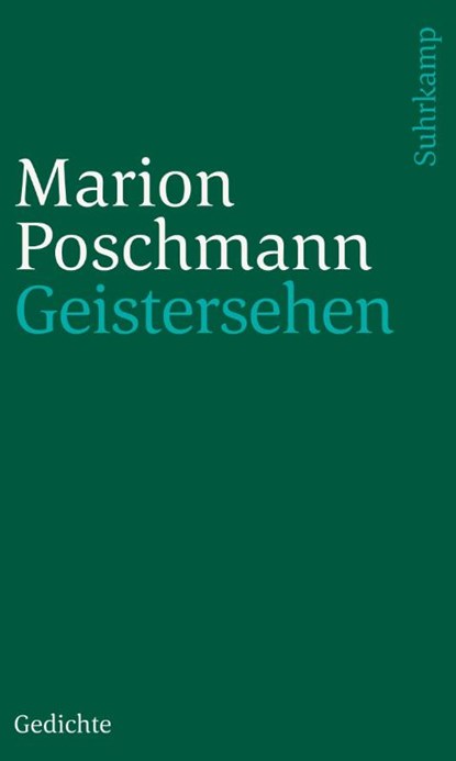 Geistersehen, Marion Poschmann - Paperback - 9783518242957