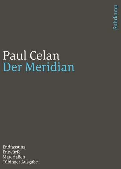 Werke. Tübinger Ausgabe, Paul Celan - Paperback - 9783518243152