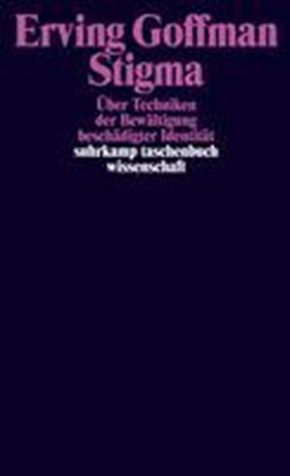 Stigma, Erving Goffman - Paperback - 9783518277409