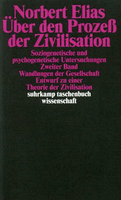 Über den Prozeß der Zivilisation 2, Norbert Elias - Paperback - 9783518277591