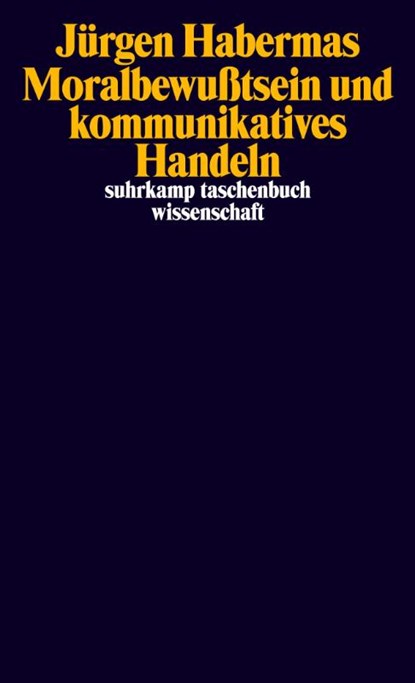Moralbewußtsein und kommunikatives Handeln, Jürgen Habermas - Paperback - 9783518280225