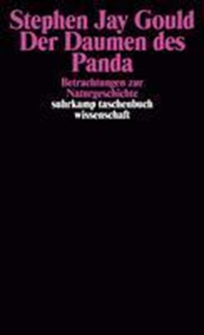 Der Daumen des Panda, Stephen Jay Gould - Paperback - 9783518283899