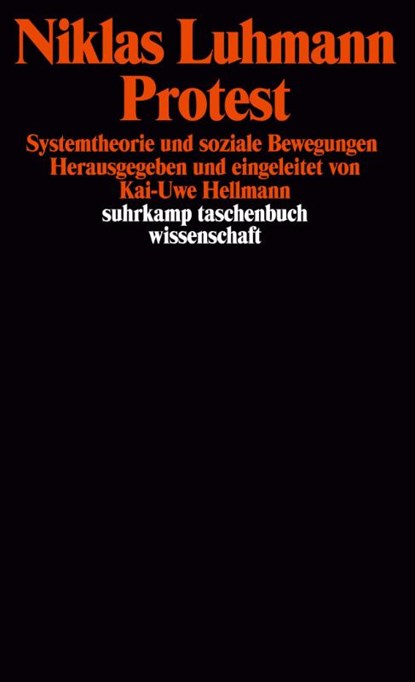 Protest, Niklas Luhmann - Paperback - 9783518288566