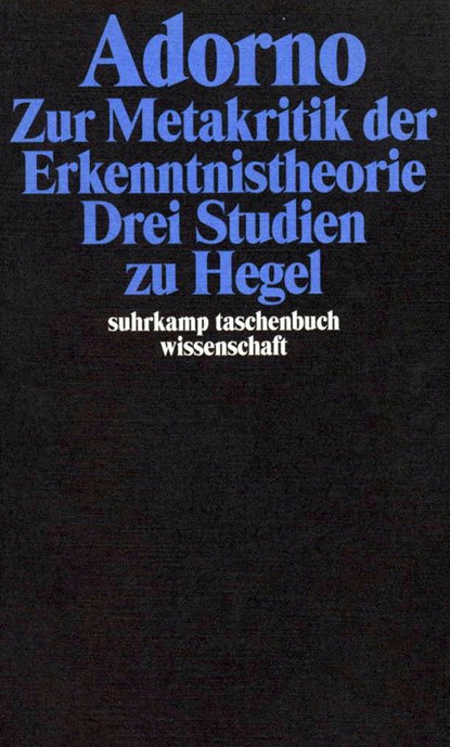 Gesammelte Schriften in 20 Bänden 05., Theodor W. Adorno - Paperback - 9783518293058