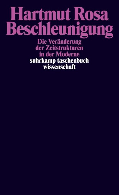 Beschleunigung, Hartmut Rosa - Paperback - 9783518293607