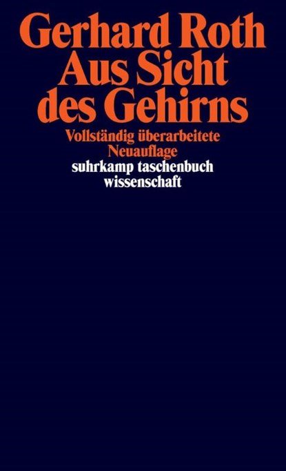 Aus Sicht des Gehirns, Gerhard Roth - Paperback - 9783518295151