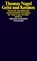 Geist und Kosmos, Thomas Nagel - Paperback - 9783518297513
