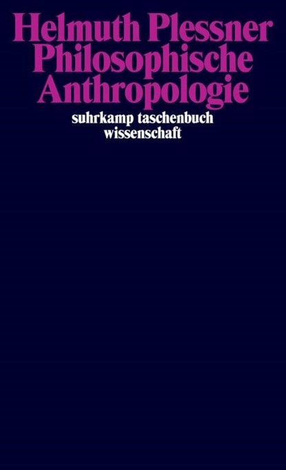 Philosophische Anthropologie, Helmuth Plessner - Paperback - 9783518298688