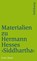 Materialien zu Hermann Hesses »Siddhartha«, Volker Michels - Paperback - 9783518366295