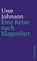 Eine Reise nach Klagenfurt, Uwe Johnson - Paperback - 9783518367353