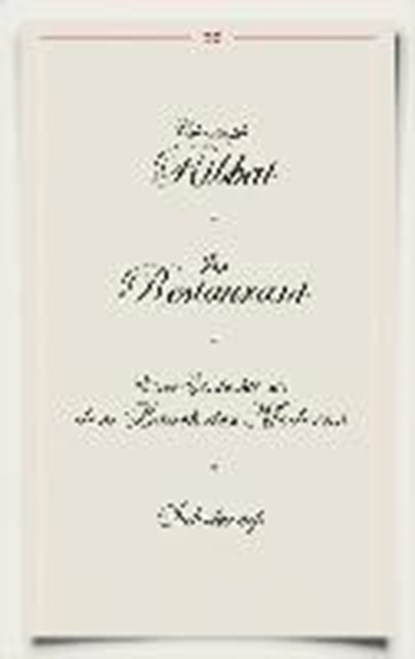 Im Restaurant, RIBBAT,  Christoph - Gebonden - 9783518425268