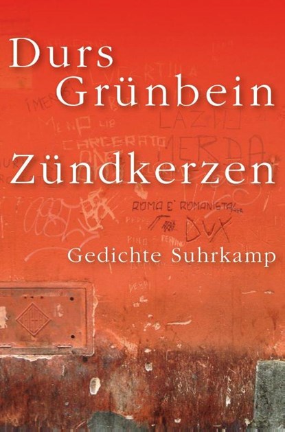 Zündkerzen, Durs Grünbein - Gebonden - 9783518427538