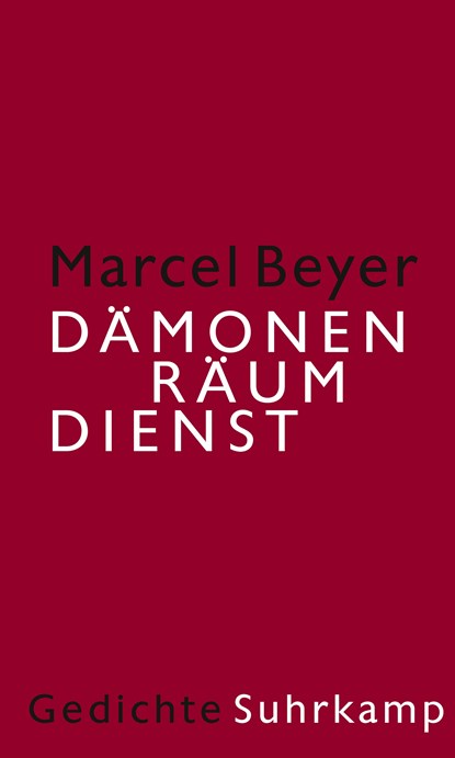 Dämonenräumdienst, Marcel Beyer - Gebonden - 9783518429457
