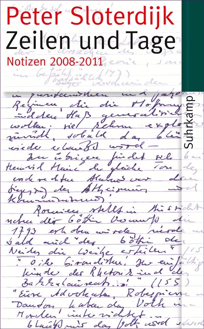 Zeilen und Tage, Peter Sloterdijk - Paperback - 9783518464854