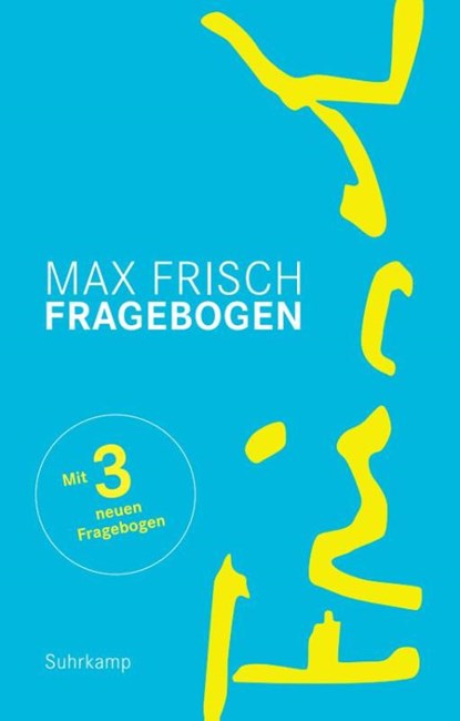 Fragebogen, Max Frisch - Gebonden - 9783518470084
