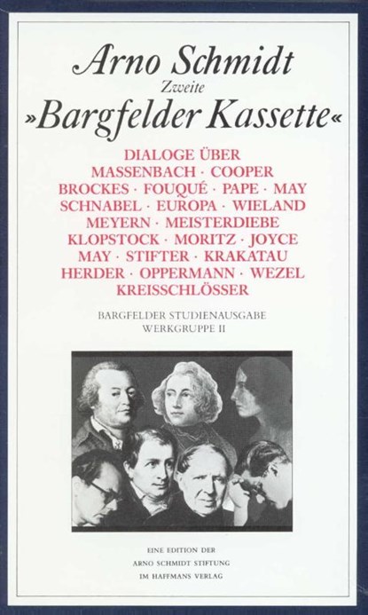 Bargfelder Ausgabe. Studienausgabe. Dialoge. Werkgruppe 2, 6 Bände, Arno Schmidt - Paperback - 9783518800591