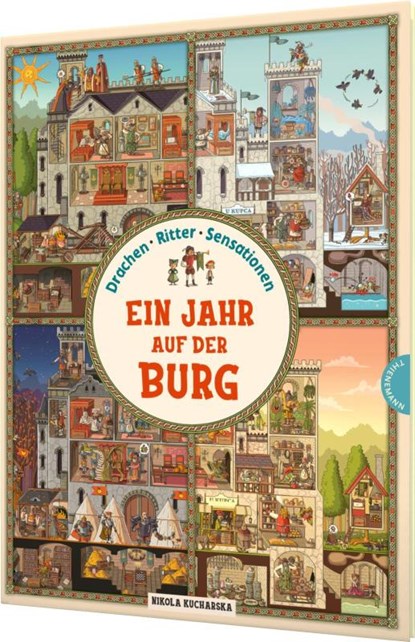 Ein Jahr auf der Burg, Nikola Kucharska - Gebonden - 9783522460194
