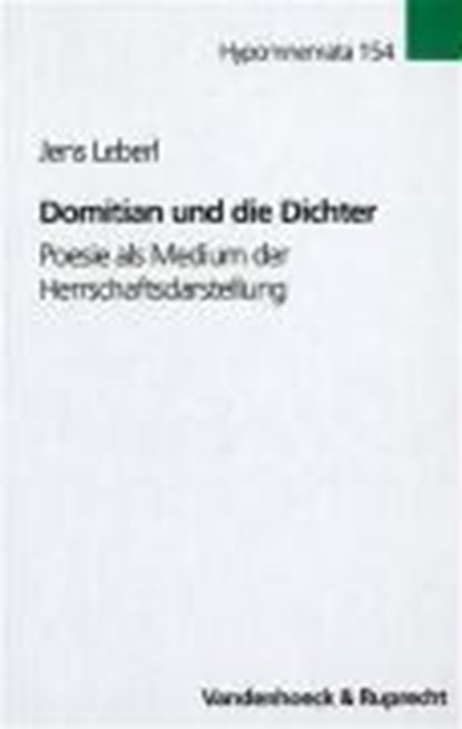 Domitian und die Dichter, LEBERL,  Jens - Gebonden - 9783525252536