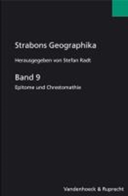 Strabons Geographika Band 9, RADT,  Stefan - Gebonden - 9783525259580