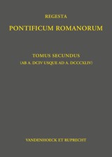 Regesta Pontificum Romanorum - Philipp Jaffé ; Klaus Herbers - 9783525302972