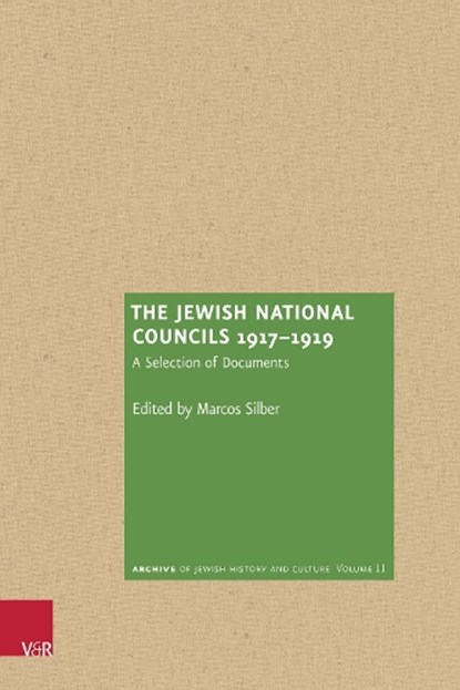 The Jewish National Councils 1917-1919, Marcos Silber - Gebonden - 9783525311592