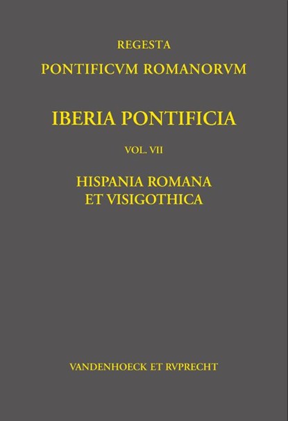 Iberia Pontificia. Vol. VII, Katharina Knie ; Sabine Panzram - Gebonden - 9783525352298