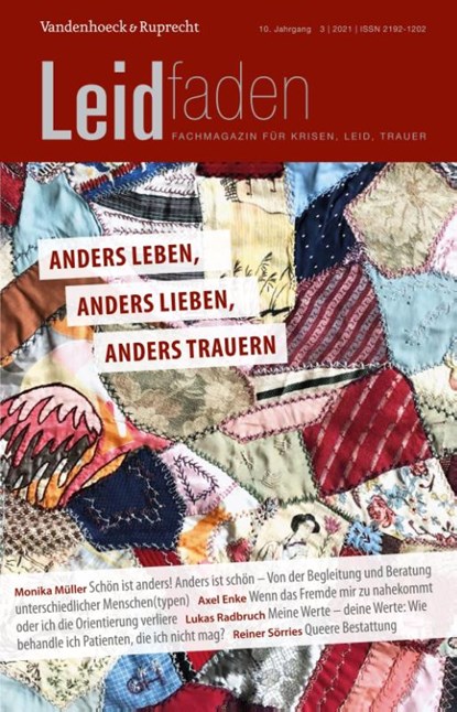 Anders leben, anders lieben, anders trauern, Petra Rechenberg-Winter ; Lukas Radbruch - Paperback - 9783525407691