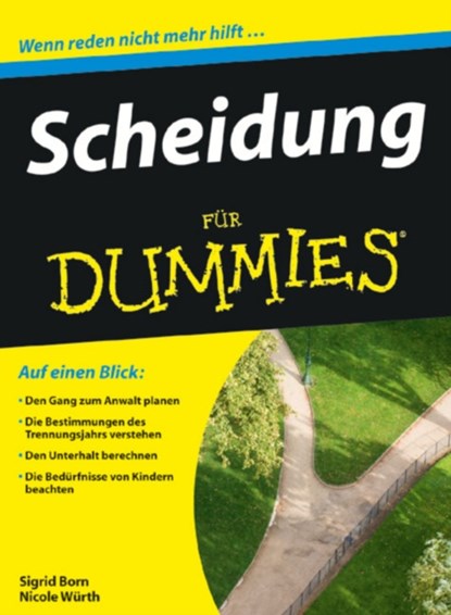 Scheidung fur Dummies, Sigrid Born-Berg ; Nicole Wurth - Paperback - 9783527705177