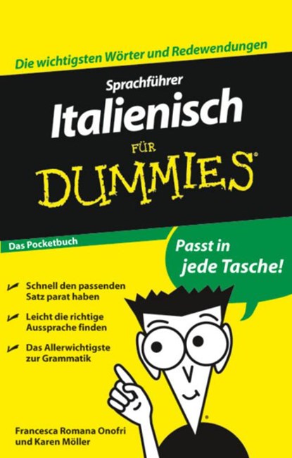 Sprachfuhrer Italienisch fur Dummies Das Pocketbuch, ONOFRI,  Francesca Romana ; Moeller, Karen Antje - Paperback - 9783527705245
