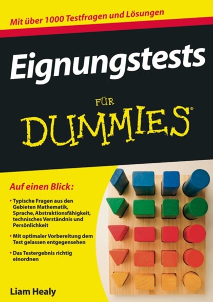 Eignungstests fur Dummies, Liam Healy - Paperback - 9783527706860
