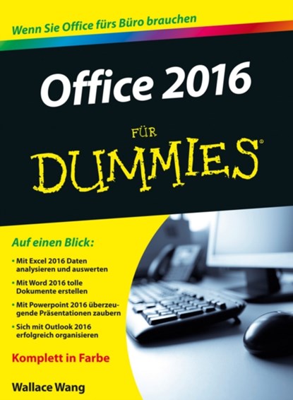 Office 2016 fur Dummies, WALLACE (SAN DEIGO,  CA) Wang - Paperback - 9783527711949