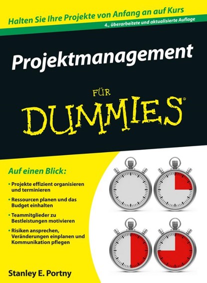 Projektmanagement fur Dummies, Stanley E. Portny - Paperback - 9783527712373