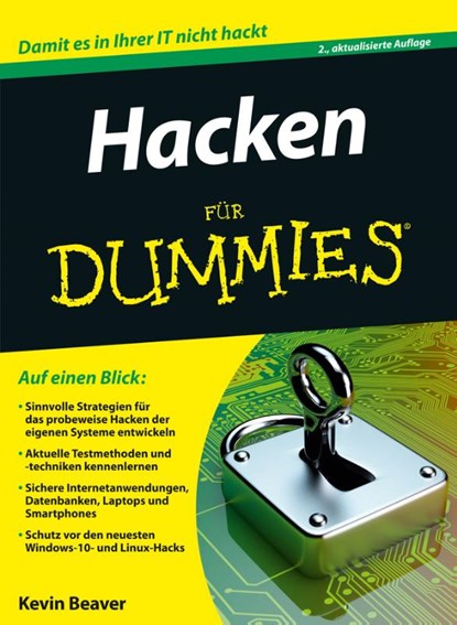 Hacken für Dummies, BEAVER,  Kevin - Paperback - 9783527713226