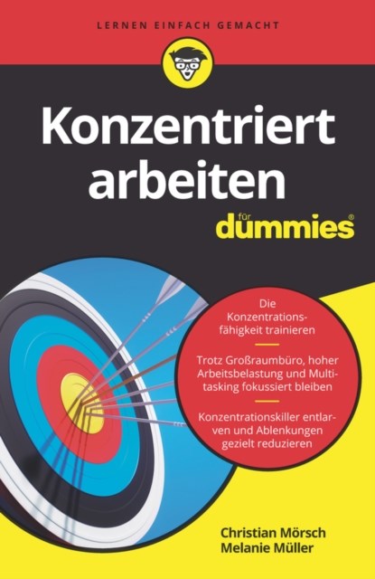 Konzentriert arbeiten fur Dummies, Christian Morsch ; Melanie Muller - Paperback - 9783527717002