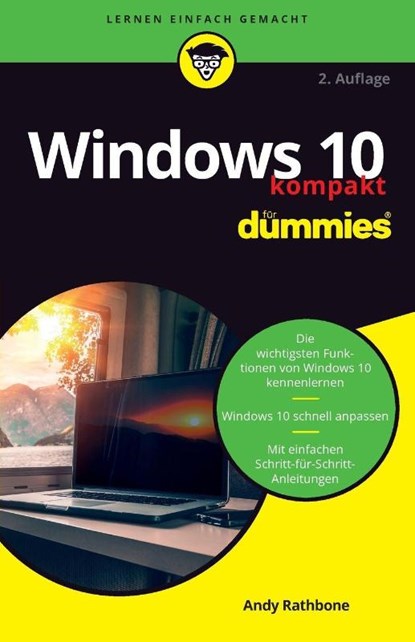 Windows 10 kompakt fur Dummies, Andy Rathbone - Paperback - 9783527717255