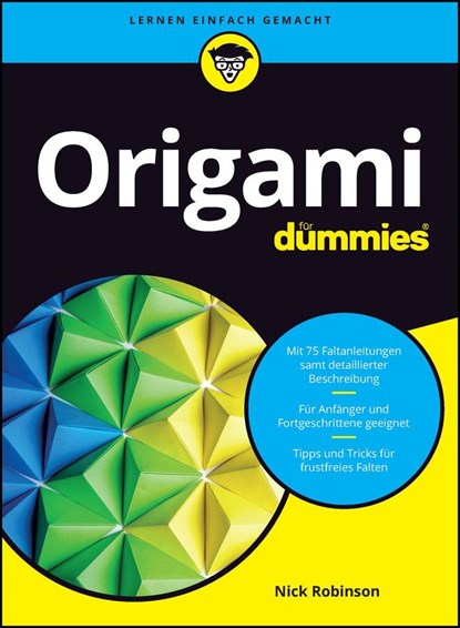 Origami fur Dummies, Nick Robinson - Paperback - 9783527721382