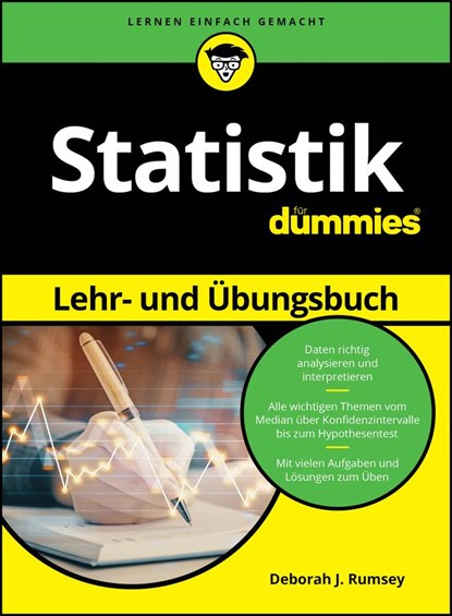 Statistik Lehr- und Ubungsbuch fur Dummies, Deborah J. Rumsey - Paperback - 9783527721740