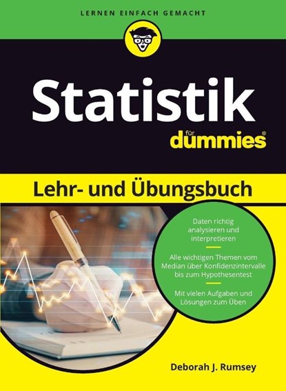 Statistik Lehr- und Ubungsbuch fur Dummies, Deborah J. Rumsey - Paperback - 9783527721740