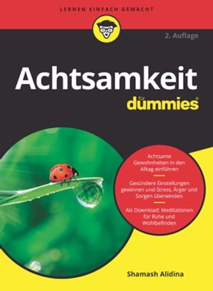 Achtsamkeit für Dummies, Shamash Alidina - Ebook - 9783527834570