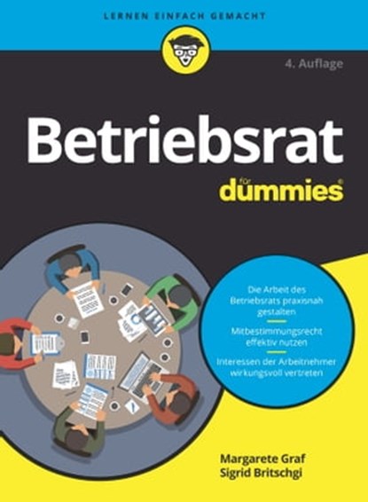Betriebsrat für Dummies, Margarete Graf ; Sigrid Britschgi - Ebook - 9783527834921