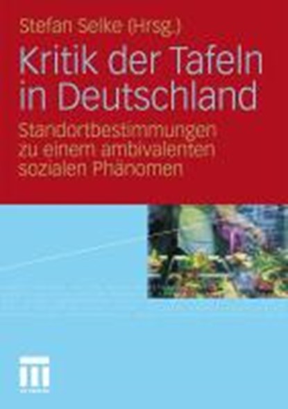Kritik Der Tafeln in Deutschland, Stefan Selke - Paperback - 9783531173542