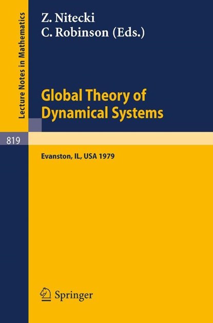 Global Theory of Dynamical Systems, Z. Nitecki ; C. Robinson - Paperback - 9783540102366