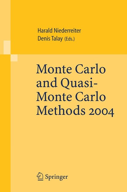 Monte Carlo and Quasi-Monte Carlo Methods 2004, niet bekend - Paperback - 9783540255413