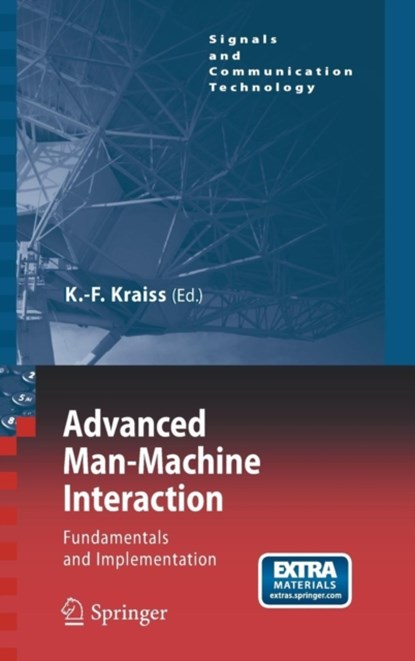 Advanced Man-Machine Interaction, Karl-Friedrich Kraiss - Gebonden - 9783540306184