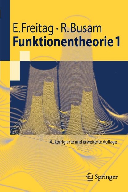 Funktionentheorie 1, Eberhard Freitag ; Rolf Busam - Paperback - 9783540317647